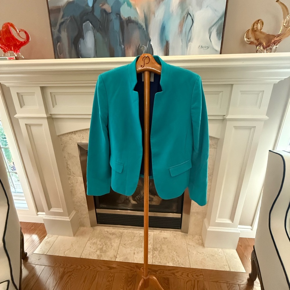 Loft Turquoise Blazer Size Small